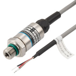 Picture of Pressure Sensor, compact, 25 MPa, 4-20mA, G1/4, 1.5m cable