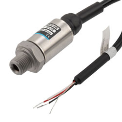 Picture of Pressure Sensor, compact, 4 MPa, 4-20mA, NPT1/4, 1.5m cable