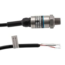 Picture of Pressure Sensor, compact, 4 MPa, 4-20mA, NPT1/4, 1.5m cable