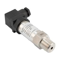 Picture of Pressure Transmitter, 0-15psi, 0-5V out, 11-28V, Stainless 316L, NPT1/2 M, DIN 43650, Plug, Gauge