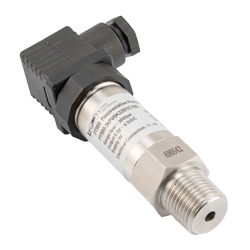 Picture of Pressure Transmitter, 0-5kpsi, 0.5-4.5V out, 5V, SS 316L, NPT1/2 M, DIN43650, Plug, Sealed Gauge