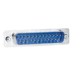 Picture of Modular Adapter, DB25 Male / RJ12 (6x6) Jack Slotted Screws