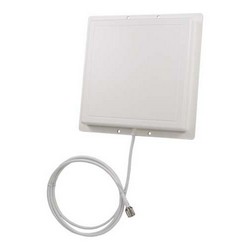 Picture of 2.4 GHz 14 dBi Flat Panel Range Extender Antenna - 4ft RP-SMA Plug Connector