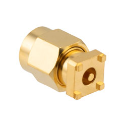 Picture of RF PCB Connector, SMA Male straight