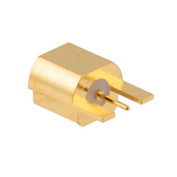 Picture of RF PCB Connector, SMP PLUG FOR PCB