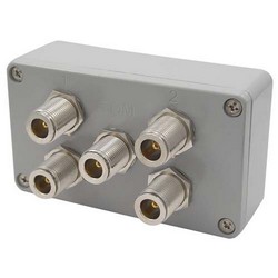Picture of 4-Way 2.4 GHz Signal Splitter N-Female Connector