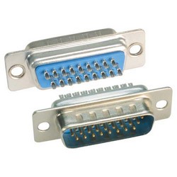 Picture of HD26 Male Solder Connectors, Tray 70