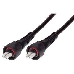 Picture of 9/125, IP67 Singlemode Fiber Cable, Dual LC / Dual LC, 1.0m