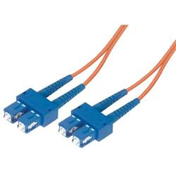 Picture of 9/125, Single Mode Fiber Cable, Dual SC / Dual SC, Orange 5.0m