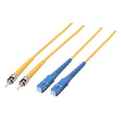 Picture of 9/125, Singlemode Fiber Cable, Dual ST /Dual SC, 3.0m