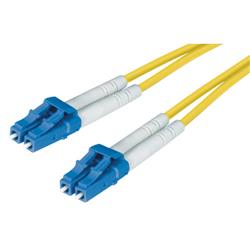 Picture of 9/125, Singlemode Clipped Low Smoke Zero Halogen Fiber Cable Dual LC / Dual LC, 1.0m