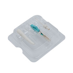 Picture of Splice-on connector kit, LC Multimode 0.9mm OM4 Aqua, with 10-piece connectors