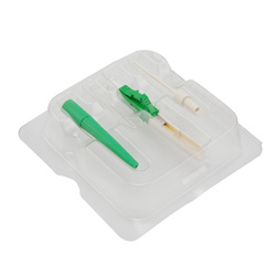 Picture of Splice-on connector kit, LC Single mode APC 0.9mm Green Boot Green, with 10-piece connectors