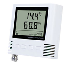 Picture of Temperature and Humidity Sensor/Logger, wall mount, RS485