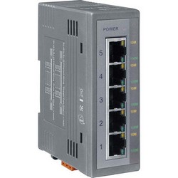 Picture of Unmanaged 5-Port 10/100TX Industrial Ethernet Switch with Din Rail Mount