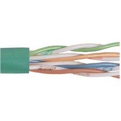 Picture of Category 5E UTP 24 AWG 4-Pair Stranded Conductor Green, 1KFT