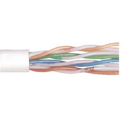 Picture of Category 5E UTP 24 AWG 4-Pair Stranded Conductor White, 1KFT