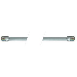 Picture of Flat Modular Cable, Crossed RJ12 (6x6) / RJ12 (6x6), 1.0 ft