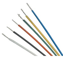 Picture of Flat Modular Cable, RJ12 (6x6) / Tinned End, 14.0 ft