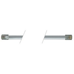 Picture of Flat Modular Cable, Crossed RJ11 (6x4) / RJ11 (6x4), 1.0 ft