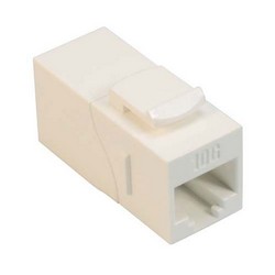 Picture of Category 6A Unshielded RJ45 (8x8) Right Angle Keystone Coupler