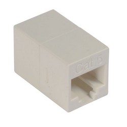 Picture of Cat5e Mini Coupler - Unshielded RJ45 (8x8) In-line Feed-thru