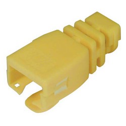 Picture of RJ45 Snap-on Strain Relief Boot- Yellow, Bag 50