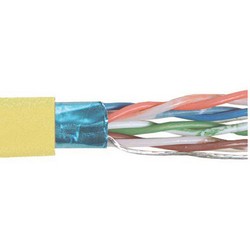 Picture of Category 6 F/UTP PVC 26 AWG 4-Pair Stranded Conductor Yellow, 1KFT