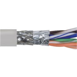 Picture of Category 5E SF/UTP LSZH 26 AWG 4-Pair Stranded Conductor Lt Gray, 100FT
