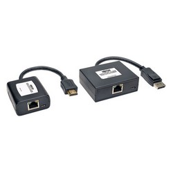 Micro-HDMI to HDMI over Cat5/Cat6 Active Extender Kit, 1080p 60 Hz, USB  Powered, Up to 125 ft.