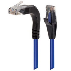 Picture of Category 6 Right Angle Patch Cable, Stackable, Blue, 3.0 ft