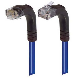 Picture of Category 6 Right Angle Patch Cable, Right Angle Up/Right Angle Down - Blue 2.0 ft