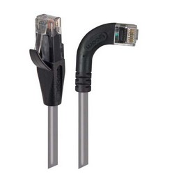 Picture of Category 6 Right Angle RJ45 Ethernet Patch Cords - Straight to RA (Right) - Gray, 15.0Ft