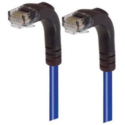 Picture of Category 5E Right Angle Patch Cable, Right Angle Down/Right Angle Down, Blue 20.0 ft