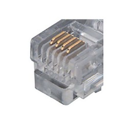 Picture of Stewart Modular Plug, Handset (4x4), Pkg/100