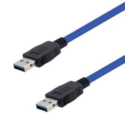 Picture of USB 3.0 Latching Type A male to male 0.75M Cable Assembly