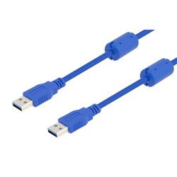 Picture of USB 3.0 cable A-A male w/ferrites 1M
