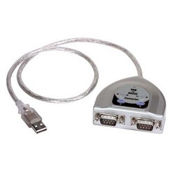EDOX - Câble adaptateur USB vers série RS232A DB9 Mâle