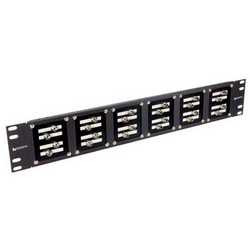Picture of Universal Rack Panel with 24 Simplex ST Couplers