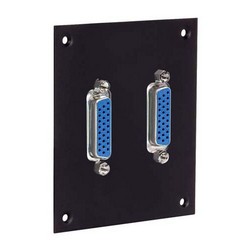 Picture of Universal Sub-Panel, 2 HD26 Feed-Thru Adapters