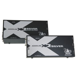 Picture of AdderLink X2 Silver KVM Extender (Pair) No Audio