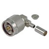 Picture of Type N Male Crimp Right Angle for RG58, 195-Series Cable