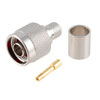 Picture of RP Type N Plug Crimp for RG8, 400-Series Cable