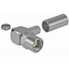 Picture of SMA Male Crimp, Right Angle Shrouded for RG58, 195-Series Cable