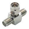 Picture of Coaxial 50 Ohm T Adapter, SMA Female / Male / Female
