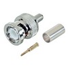 Picture of 50 Ohm BNC Crimp Plug for RG142/223/400 Cable