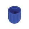 Picture of Coaxial Connector Cover for BNC, Pkg/10 Blue