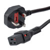 Picture of IEC LOCK C19 to UK plug, 13A, 250V, 1M