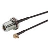 Picture of RP-MMCX Plug to N-Female Bulkhead, Pigtail 19" 100-Series