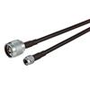 Picture of RP-SMA Plug to RP-N Plug, Pigtail 4 ft 195-Series